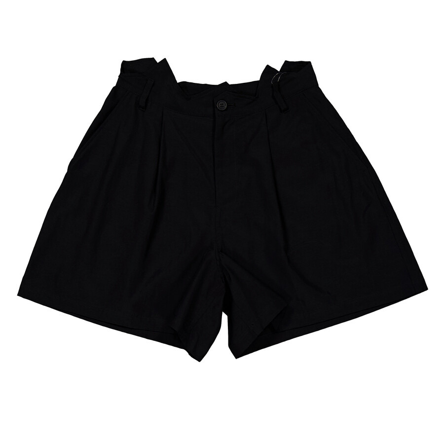 Yohji Yamamoto Asymmetric-Edge Shorts - 2