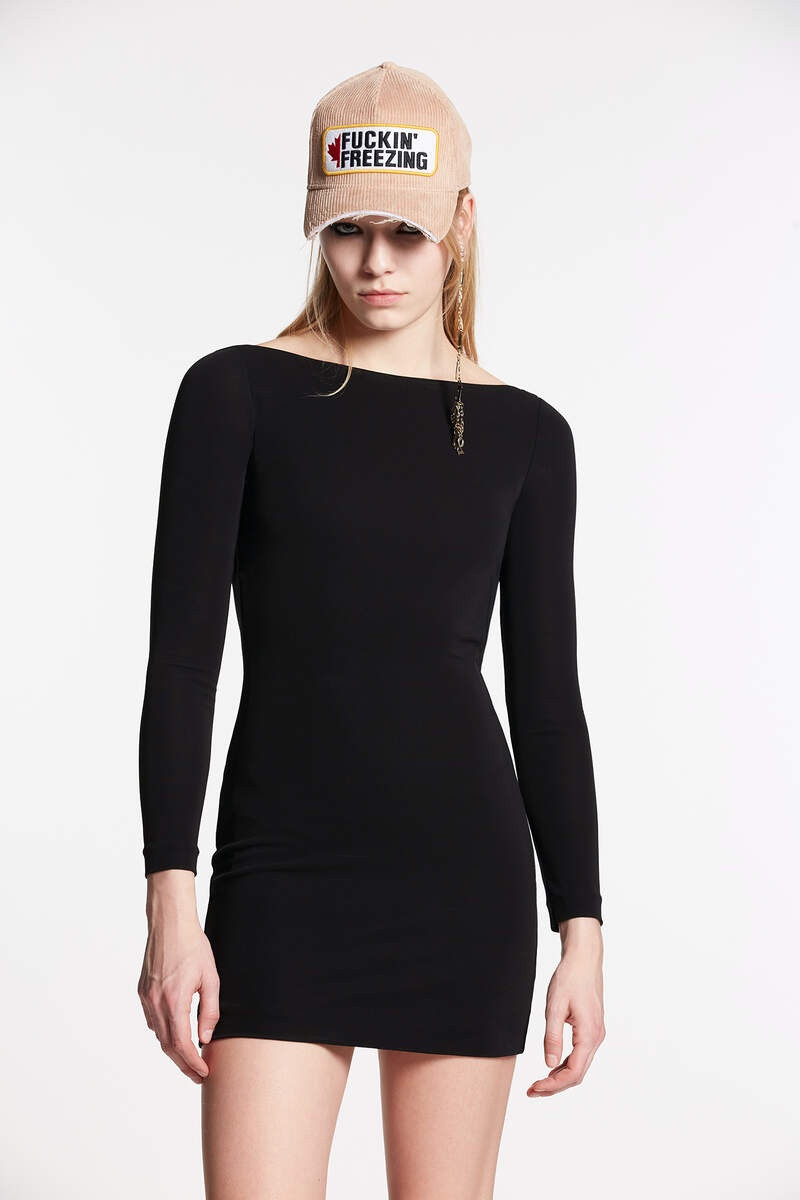 DSQUARED2 OPEN BACK MINI DRESS outlook