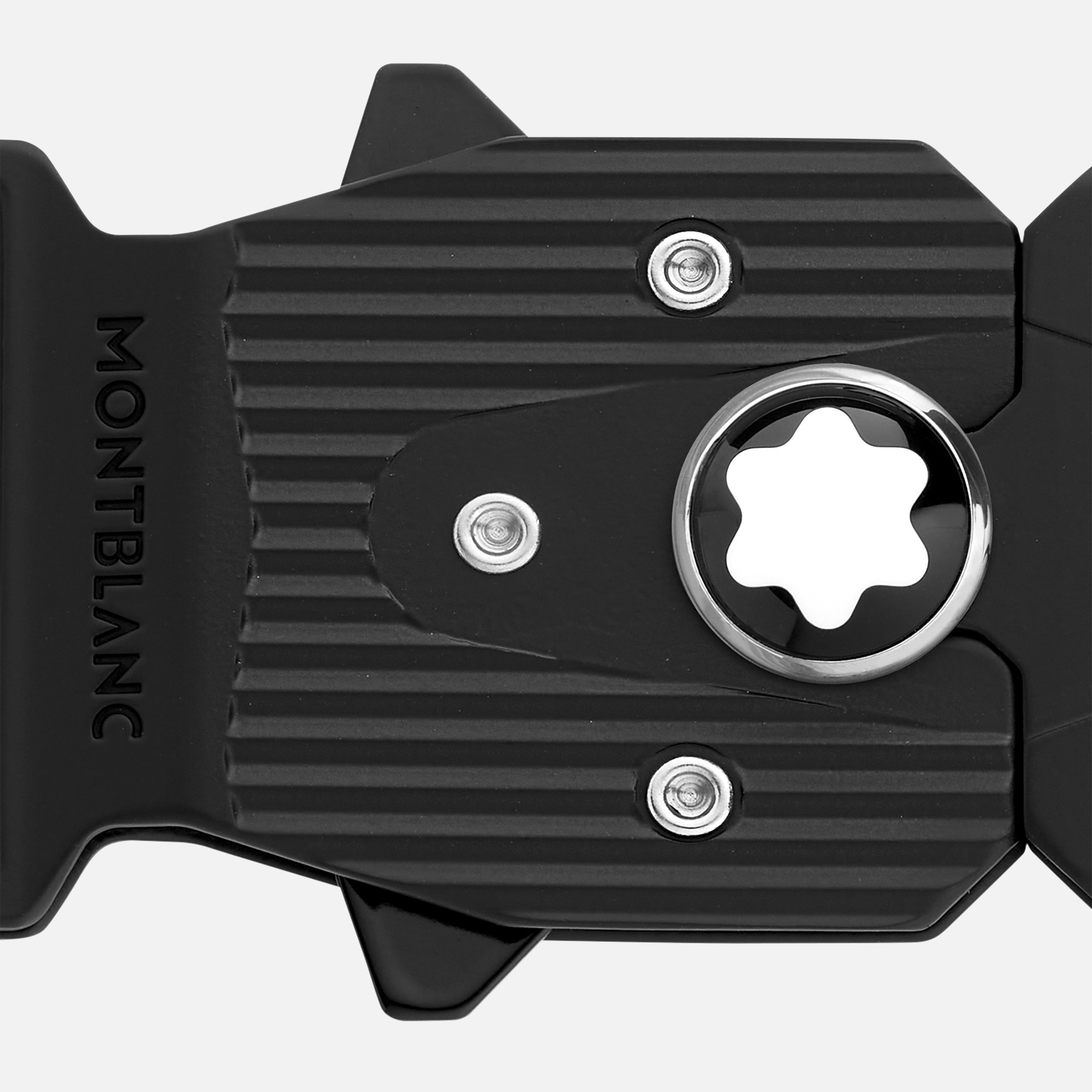 M LOCK 4810 buckle grainy black 35 mm leather belt - 4
