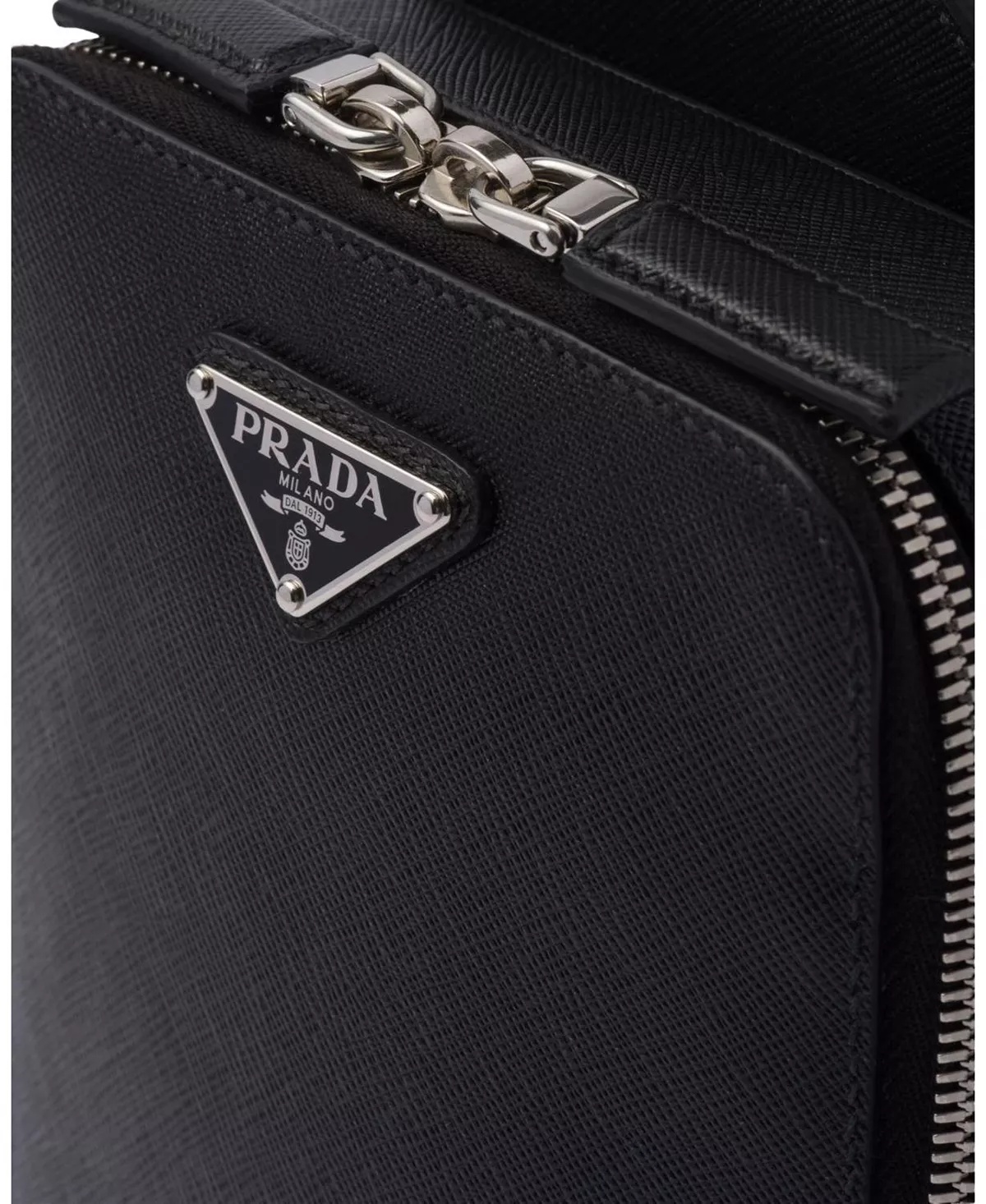 Brique Saffiano Leather Bag - 5