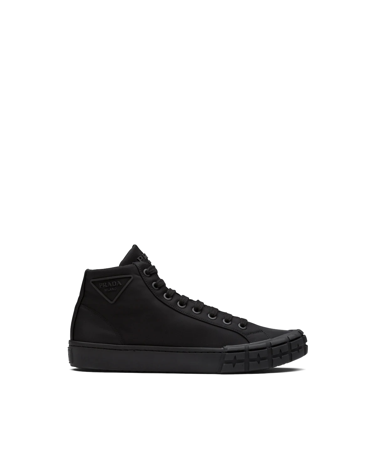 Prada Wheel Cassetta high-top sneakers - 2