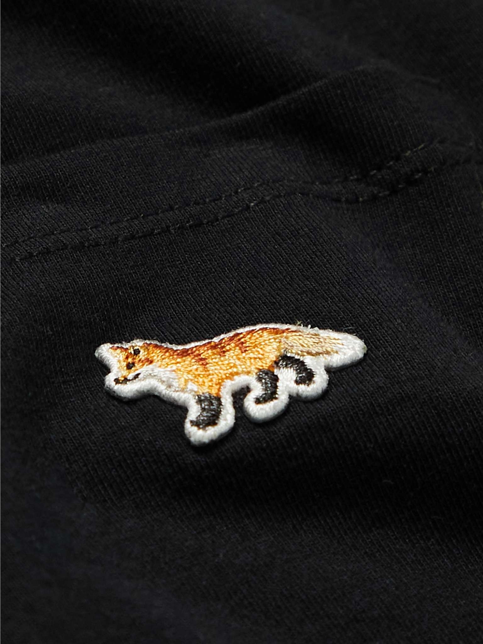 Logo-Appliquéd Cotton-Jersey T-Shirt - 3