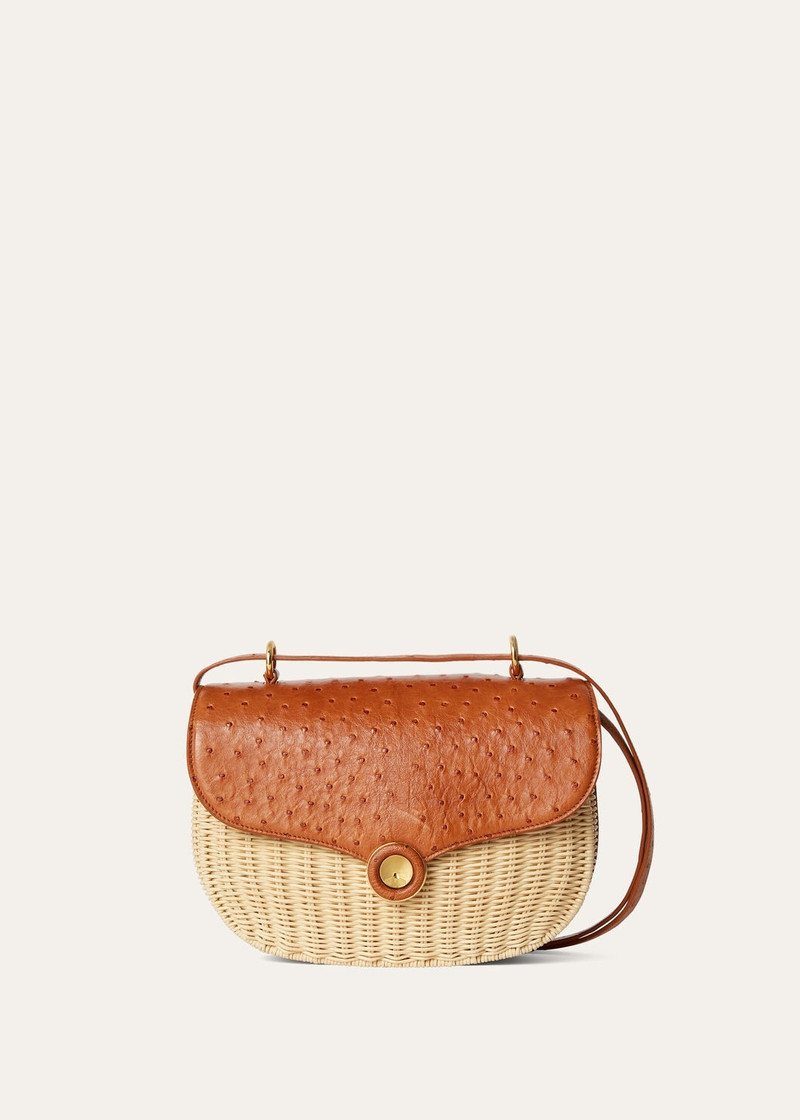 Loro Piana Medium Ghiera bag wicker outlook