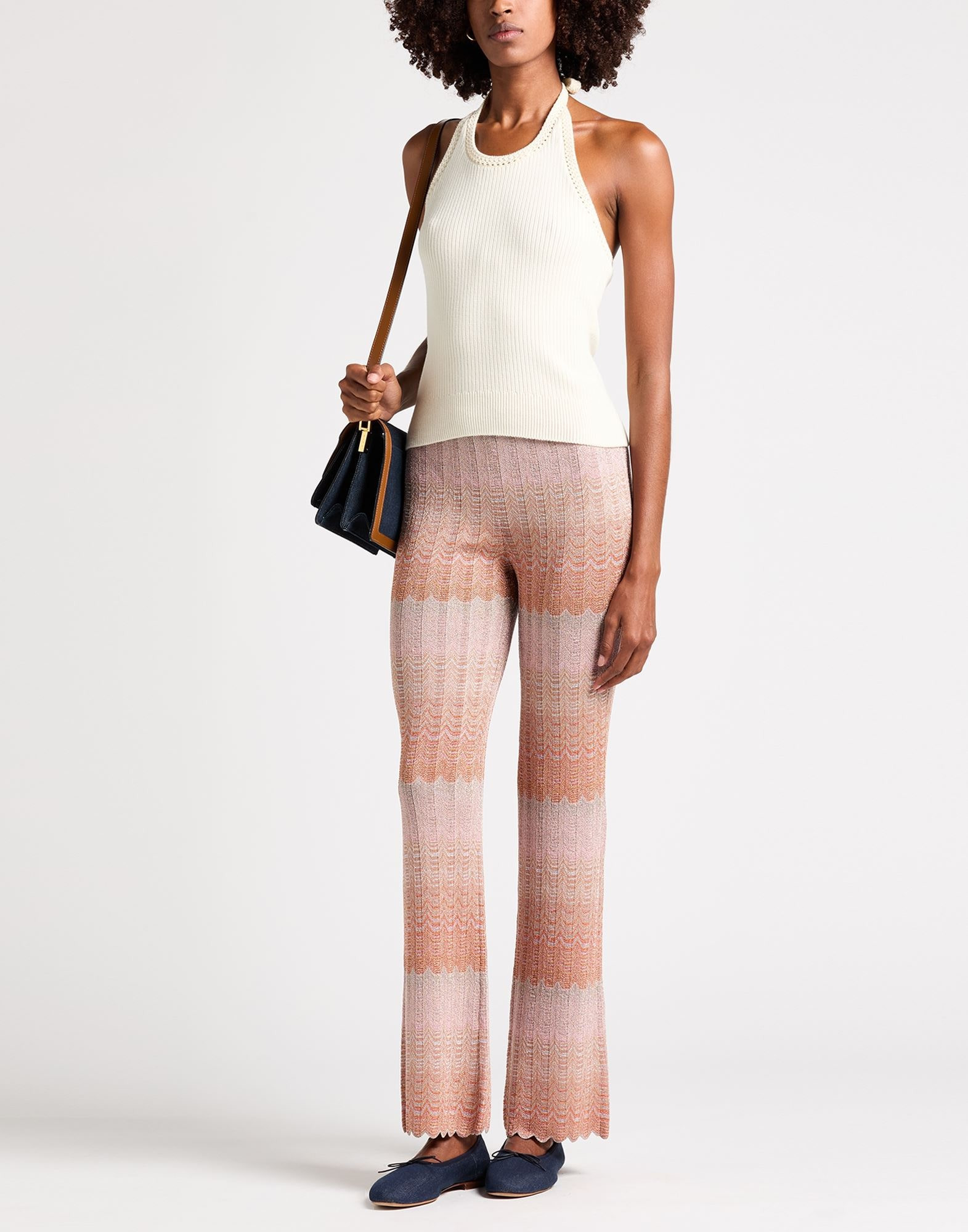 Pink Women's Casual Pants - 3
