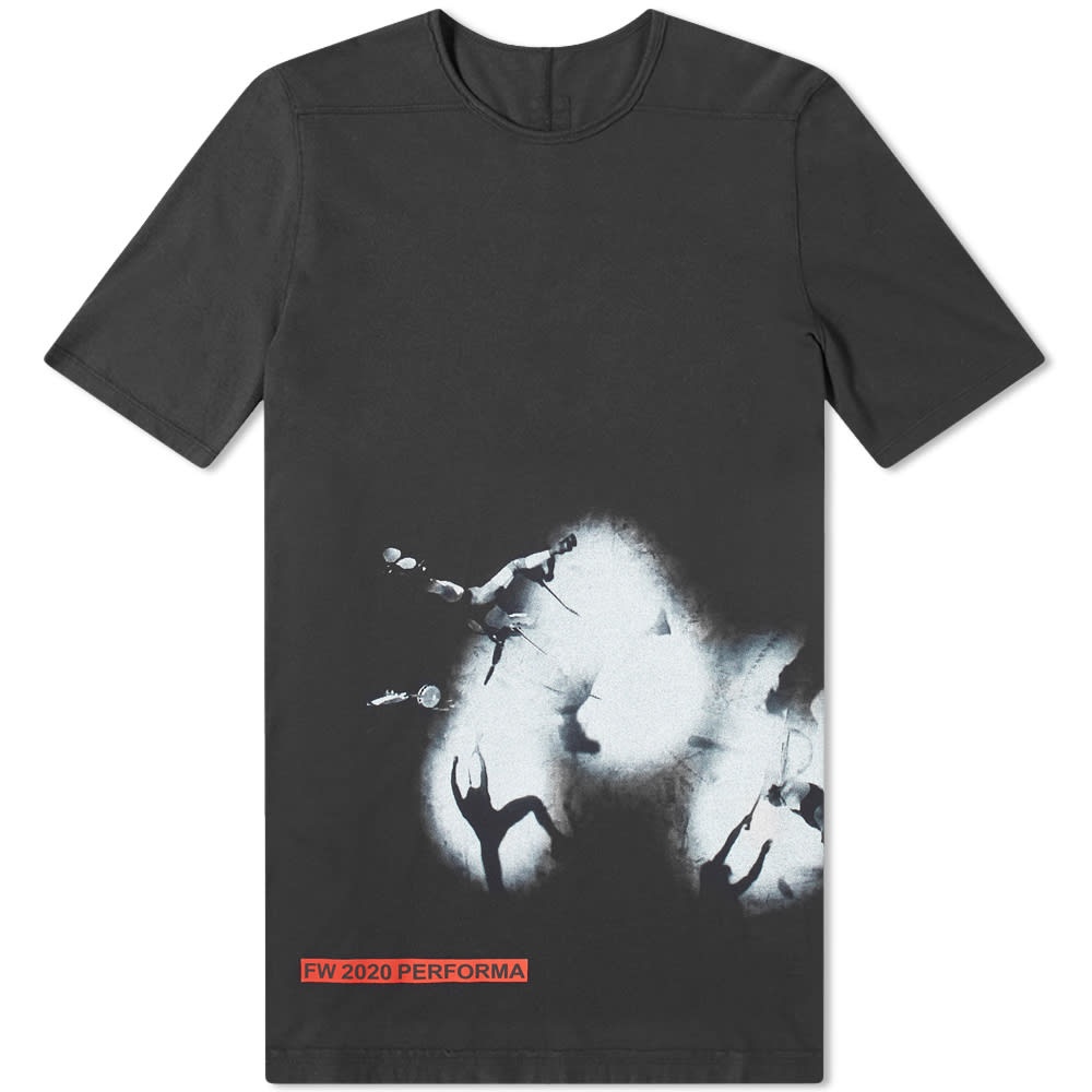 Rick Owens DRKSHDW Lightweight Band Print Level Tee - 1