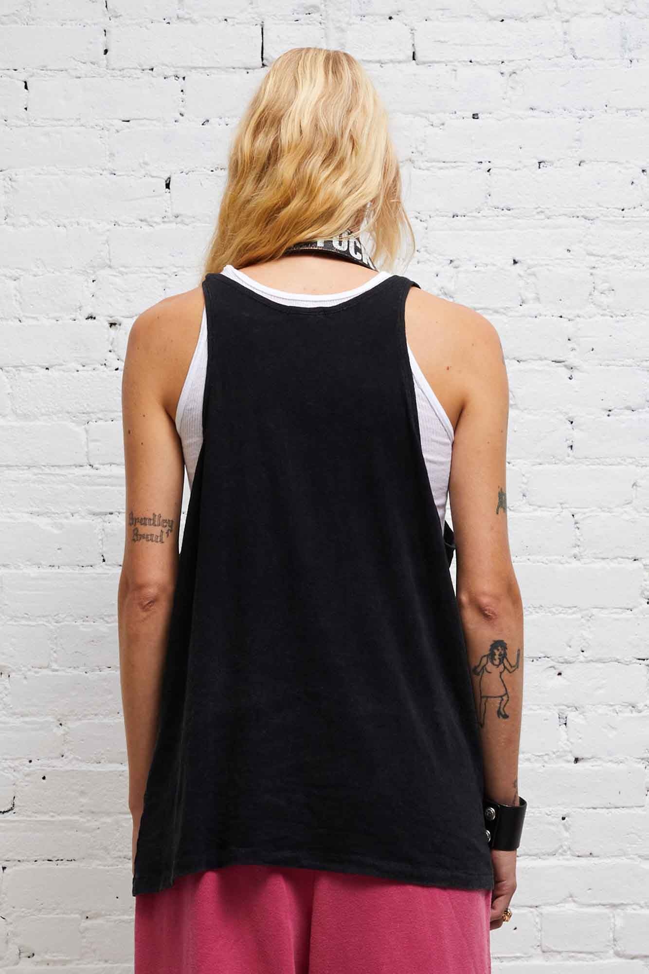 NEW YORK RELAXED TANK - BLACK - 5