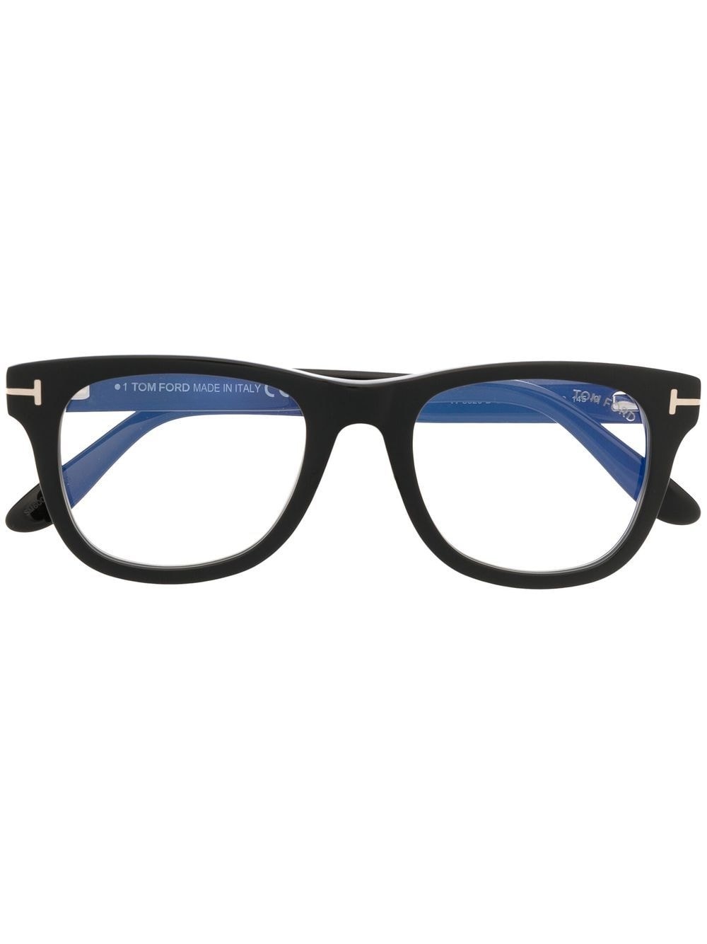 square-frame glasses - 1