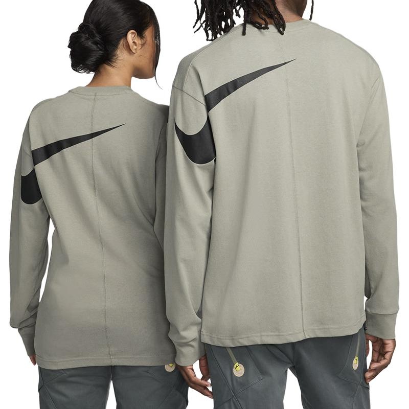 Nike ISPA Long Sleeve T-shirt 'Dark Ash Black' FJ7375-053 - 2