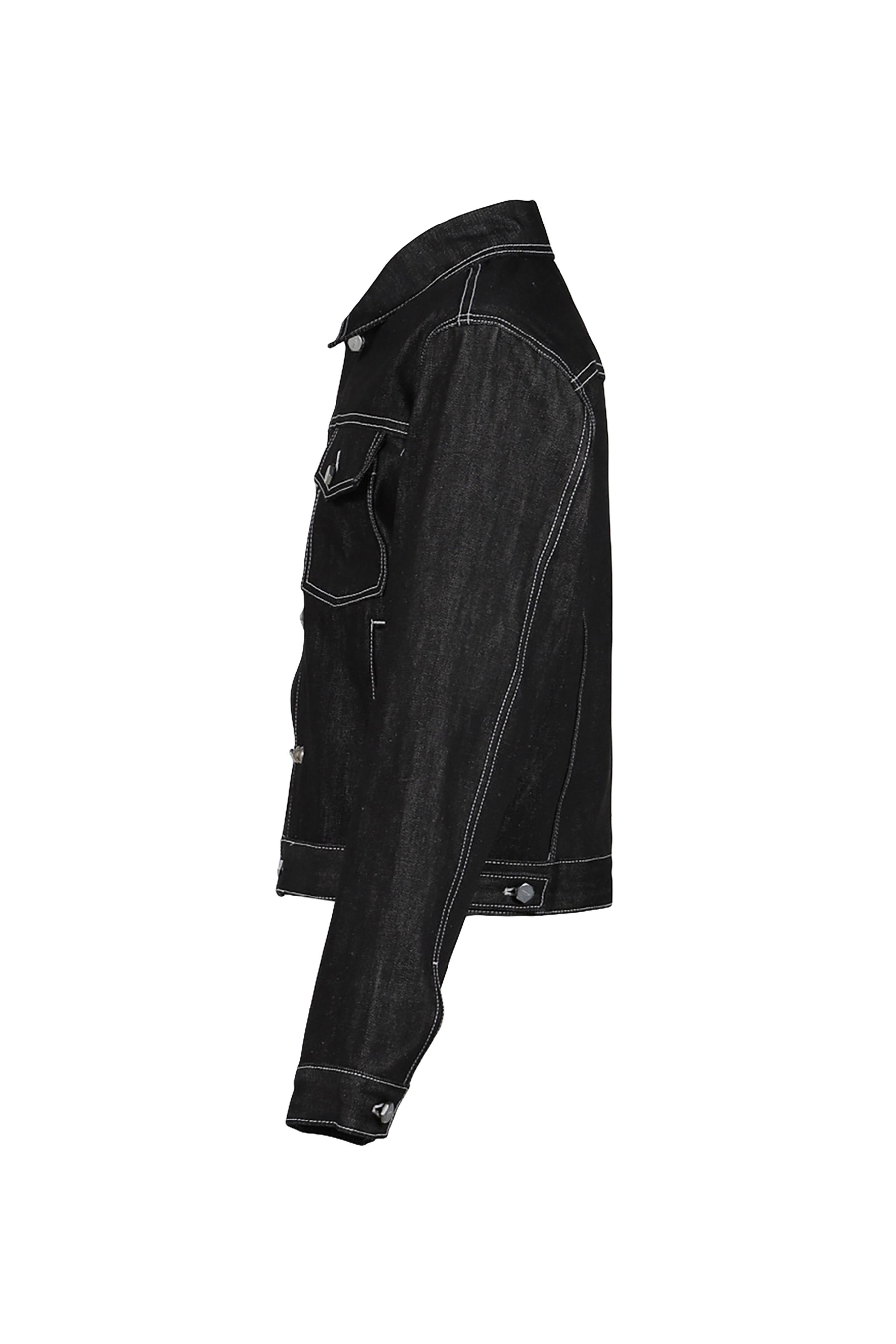 LAND WARFARE DENIM JACKET / BLK - 7