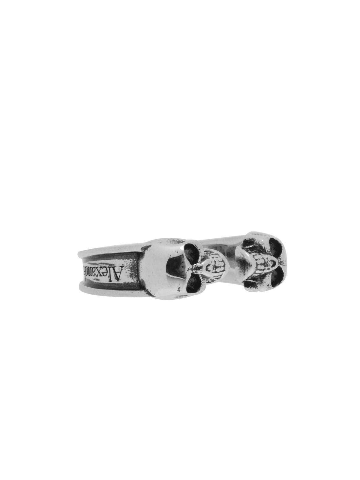 Alexander McQueen TOP SKULL RING | cruisefashion | REVERSIBLE