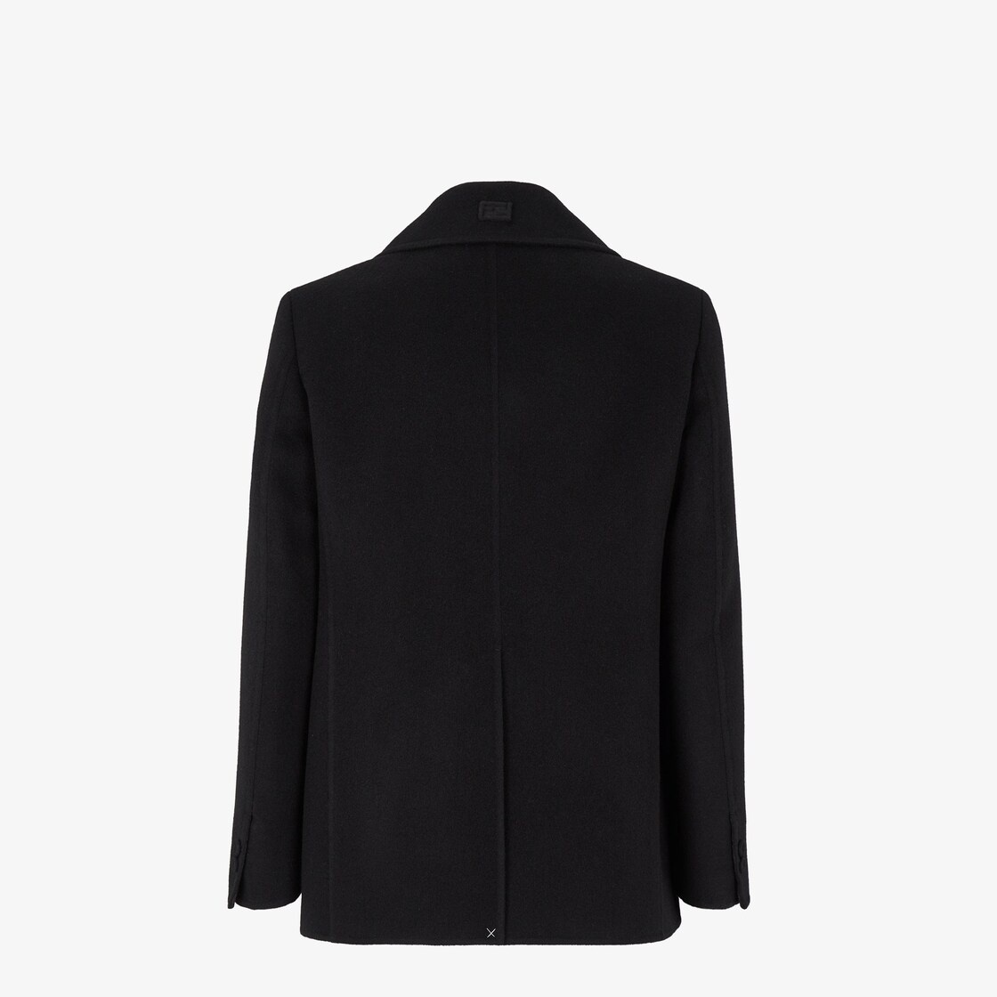 Black wool Peacoat - 2