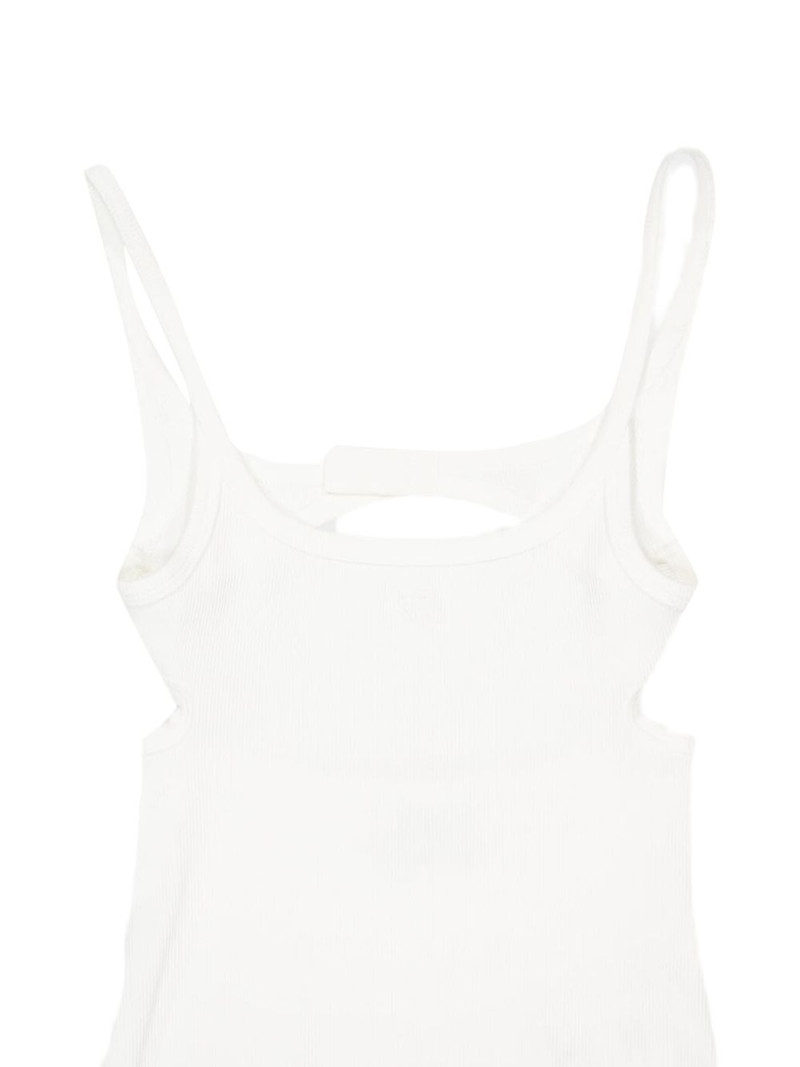 90's cut-out ribbed tank top 3