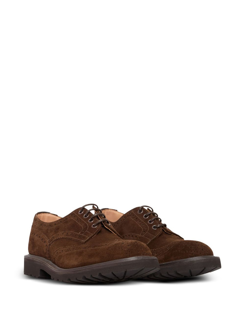 Tricker's brogue lace-up shoes outlook