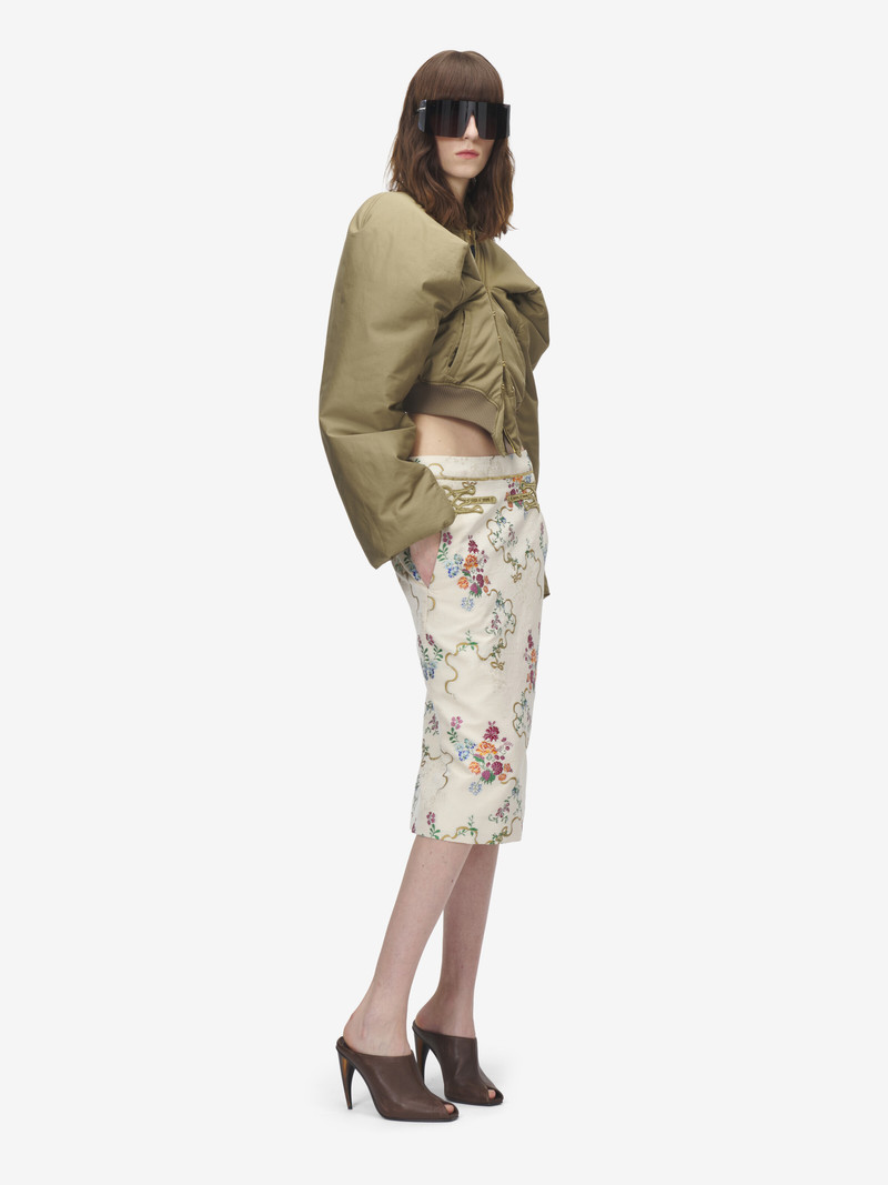 Summer Floral Pencil Skirt 3
