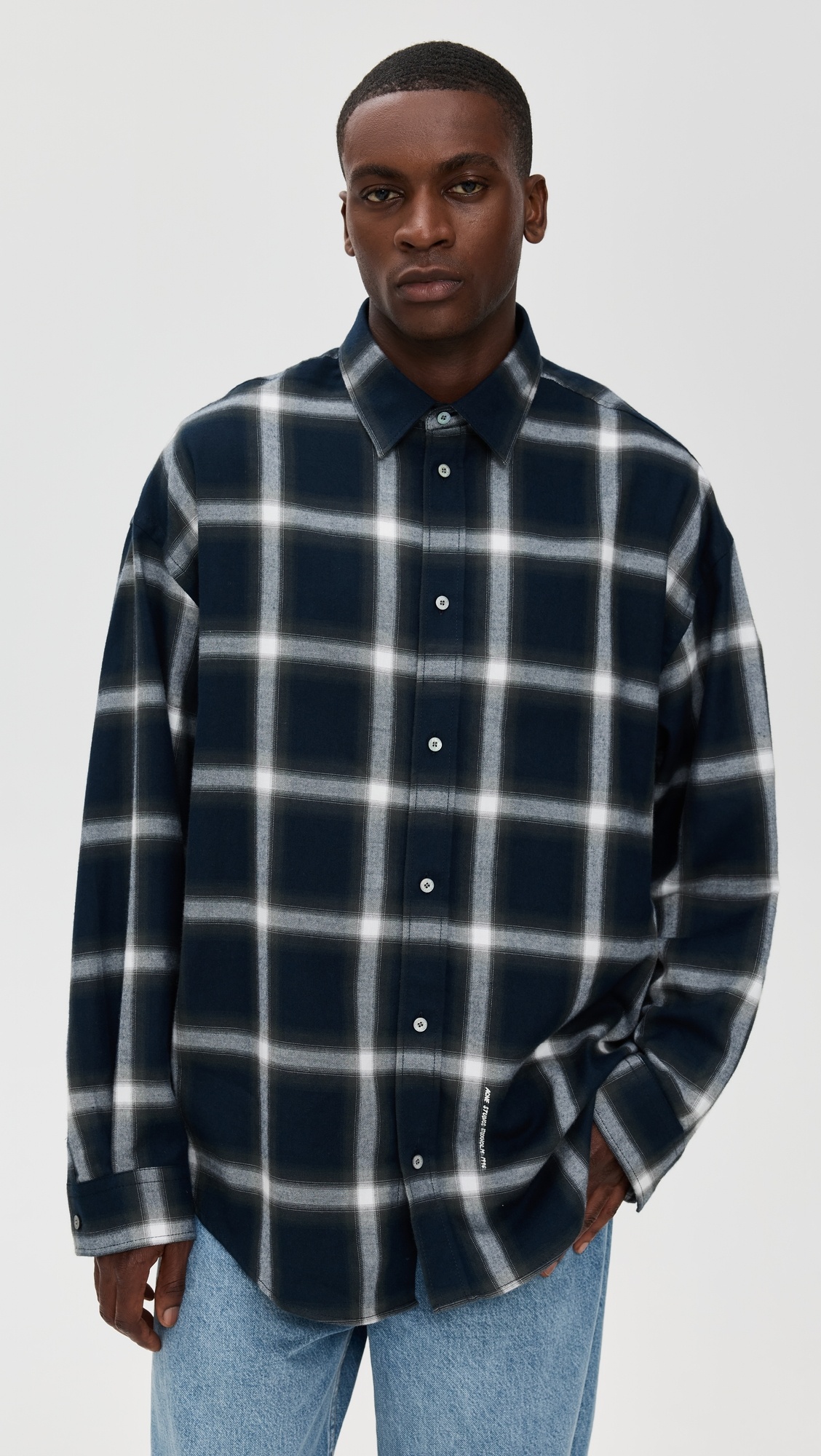 Setar Flannel Shadow Check Shirt - 6
