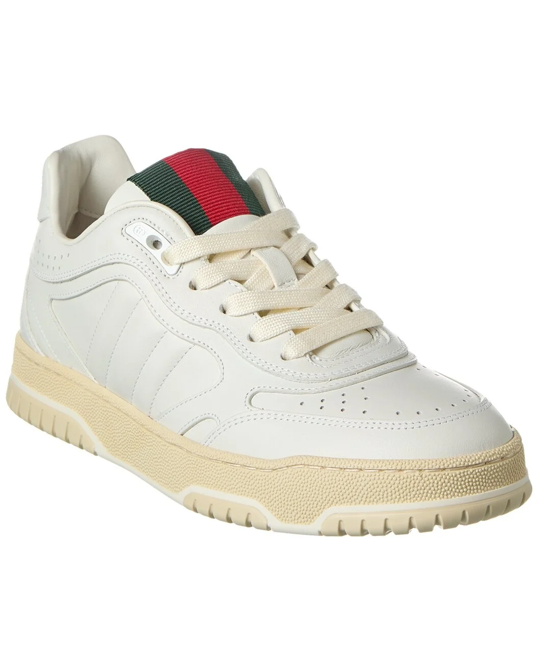 Gucci Re-Web Leather Sneaker - 1