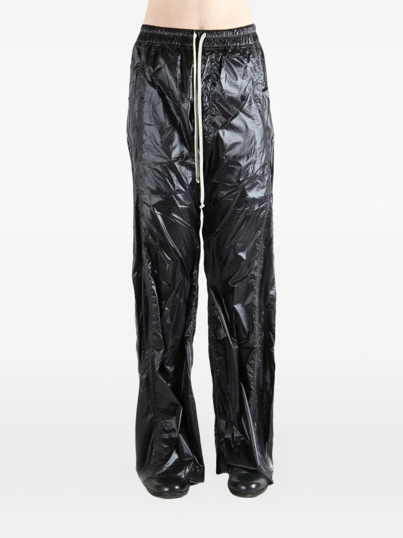Rick Owens DRKSHDW drawstring side-button trousers outlook