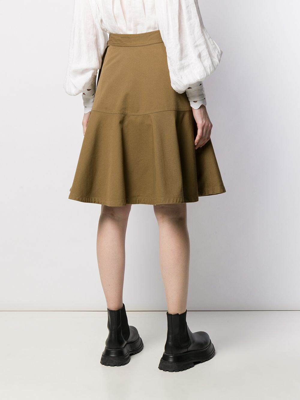 x Undercover sequin embroidery skirt - 4