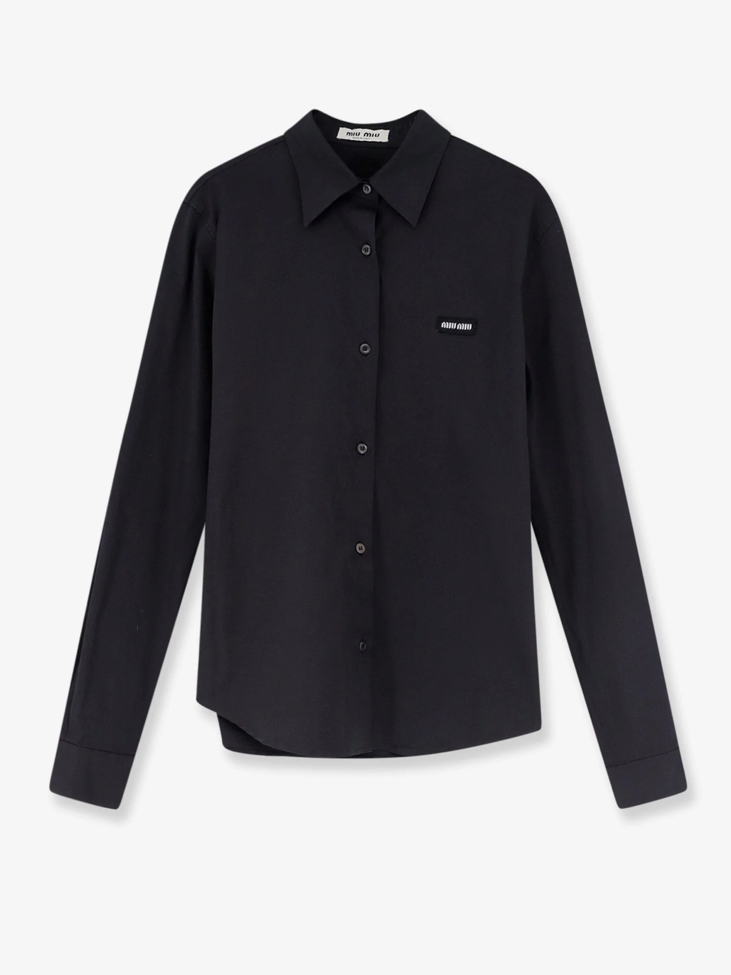 Miu Miu Women Stretch Poplin Shirt - 1