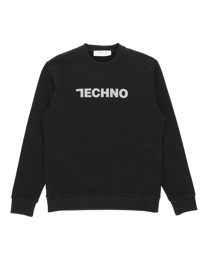 TECHNO CREWNECK SWEATSHIRT 1
