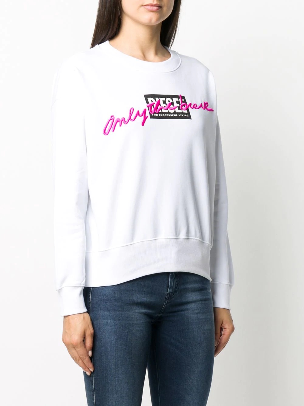 logo long-sleeve sweatshirt - 3