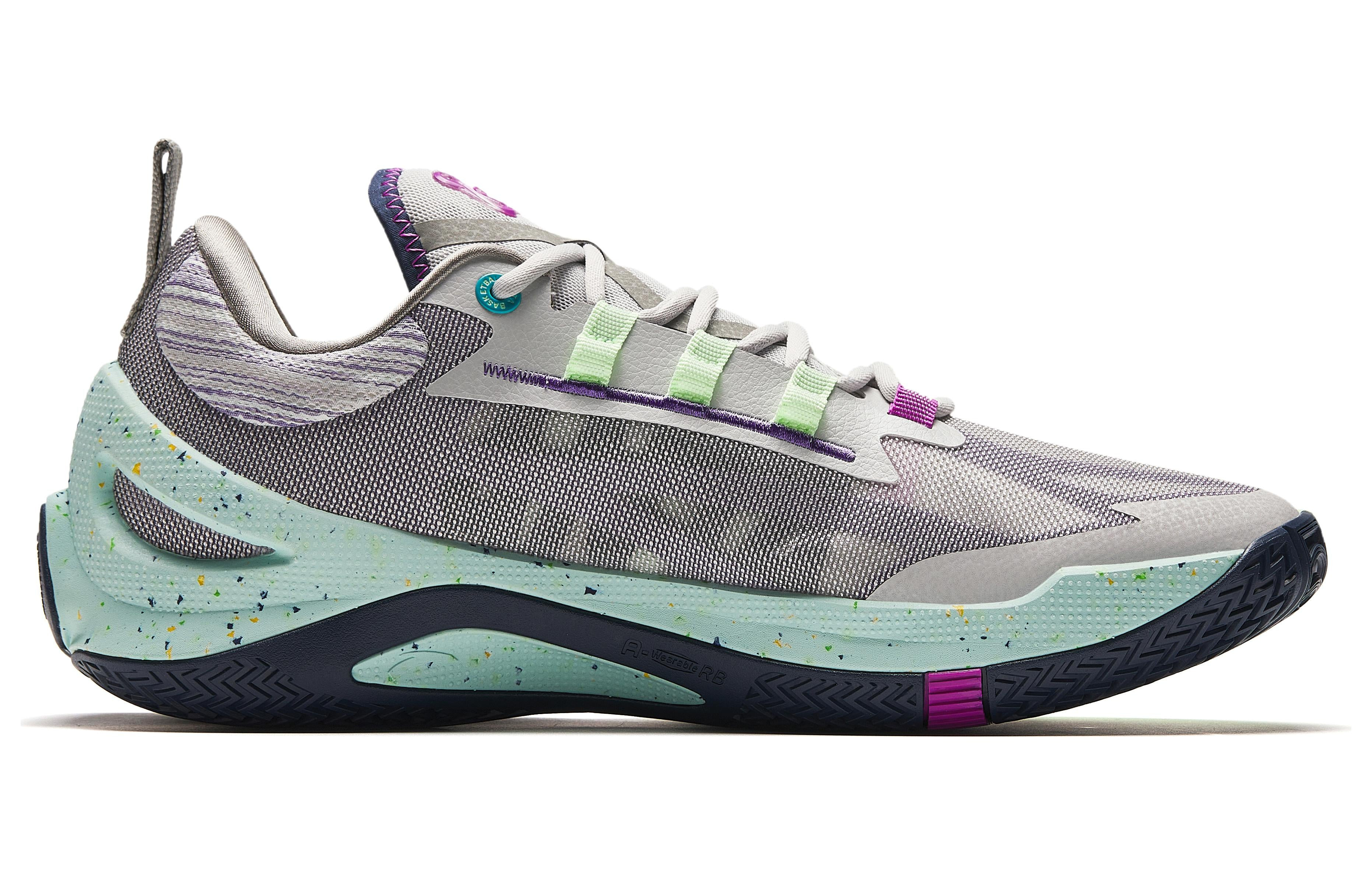 ANTA x Donte DiVincenzo Instant ZAP 1 'Grey Purple Green' 912411110Q-6 - 2