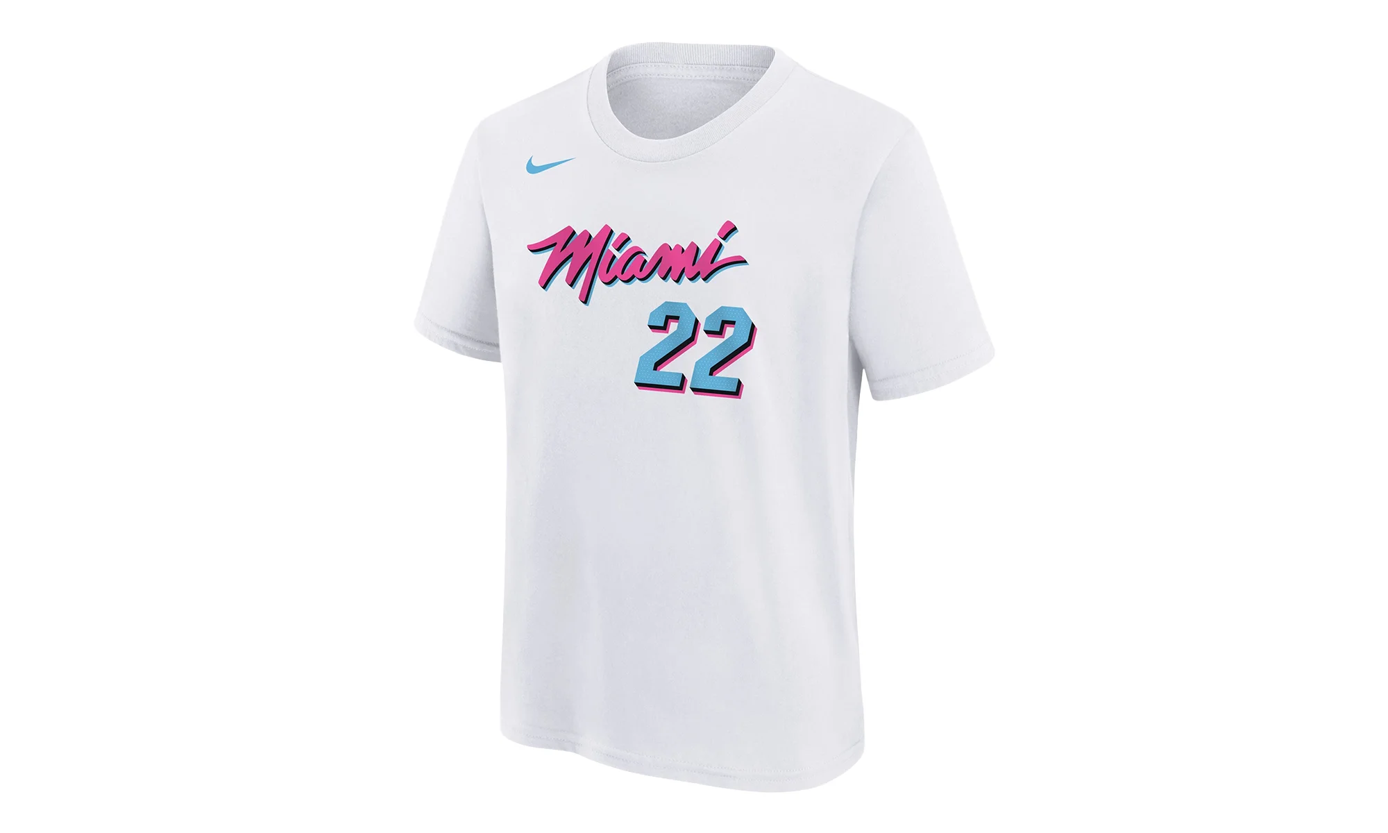 NBA Heat 'Butler' 24/25 City Edition N&N T-Shirt GS "White" 9Z2B7NBFZ HEAJB - 1