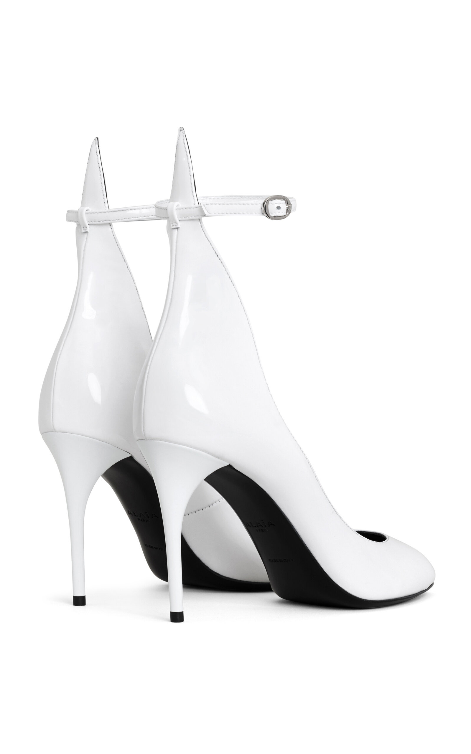 Patent Leather Pumps white - 3