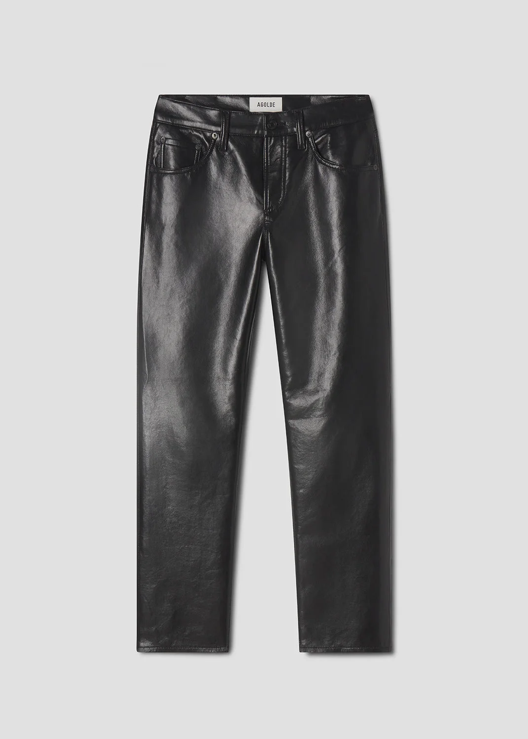 COCKTAIL ANKLE JEAN (RECYCLED LEATHER) IN DETOX - 1