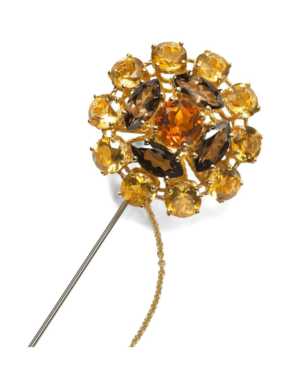 Sicily 18-carat brooch - 3