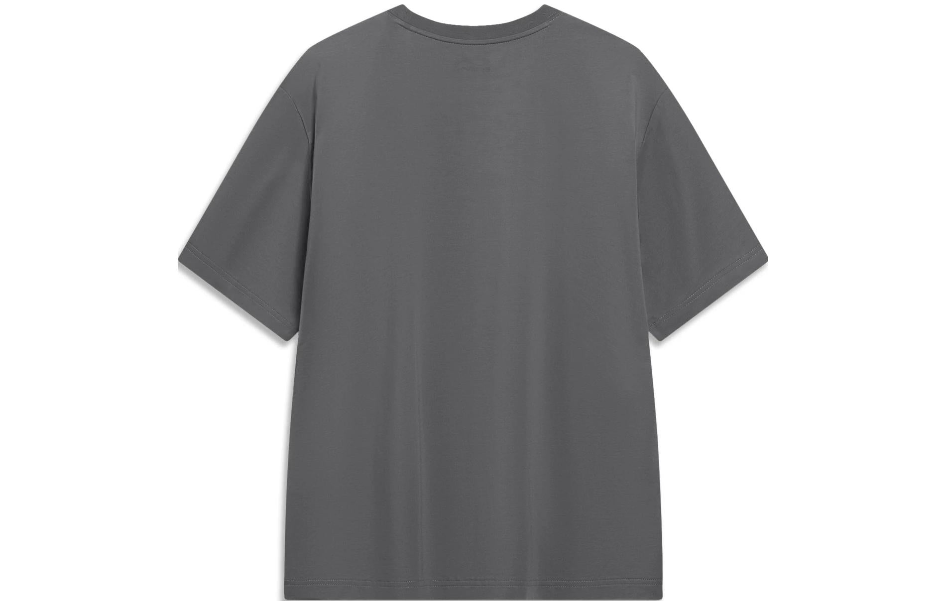 Li-Ning Hoops Graphic T-shirt 'Grey' AHST567-3 - 2