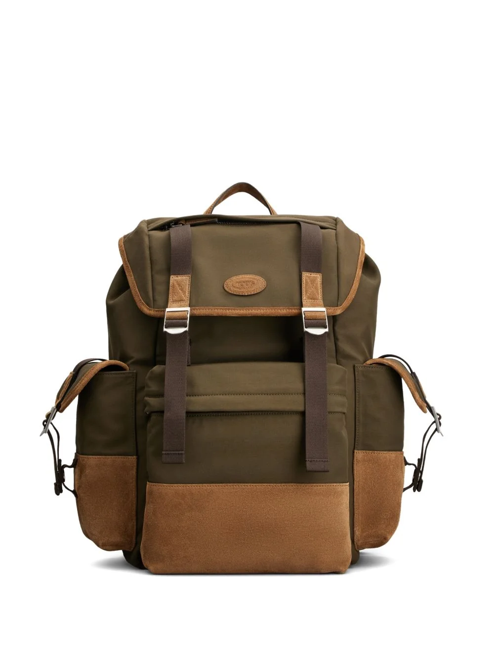 flap pocket backpack - 1
