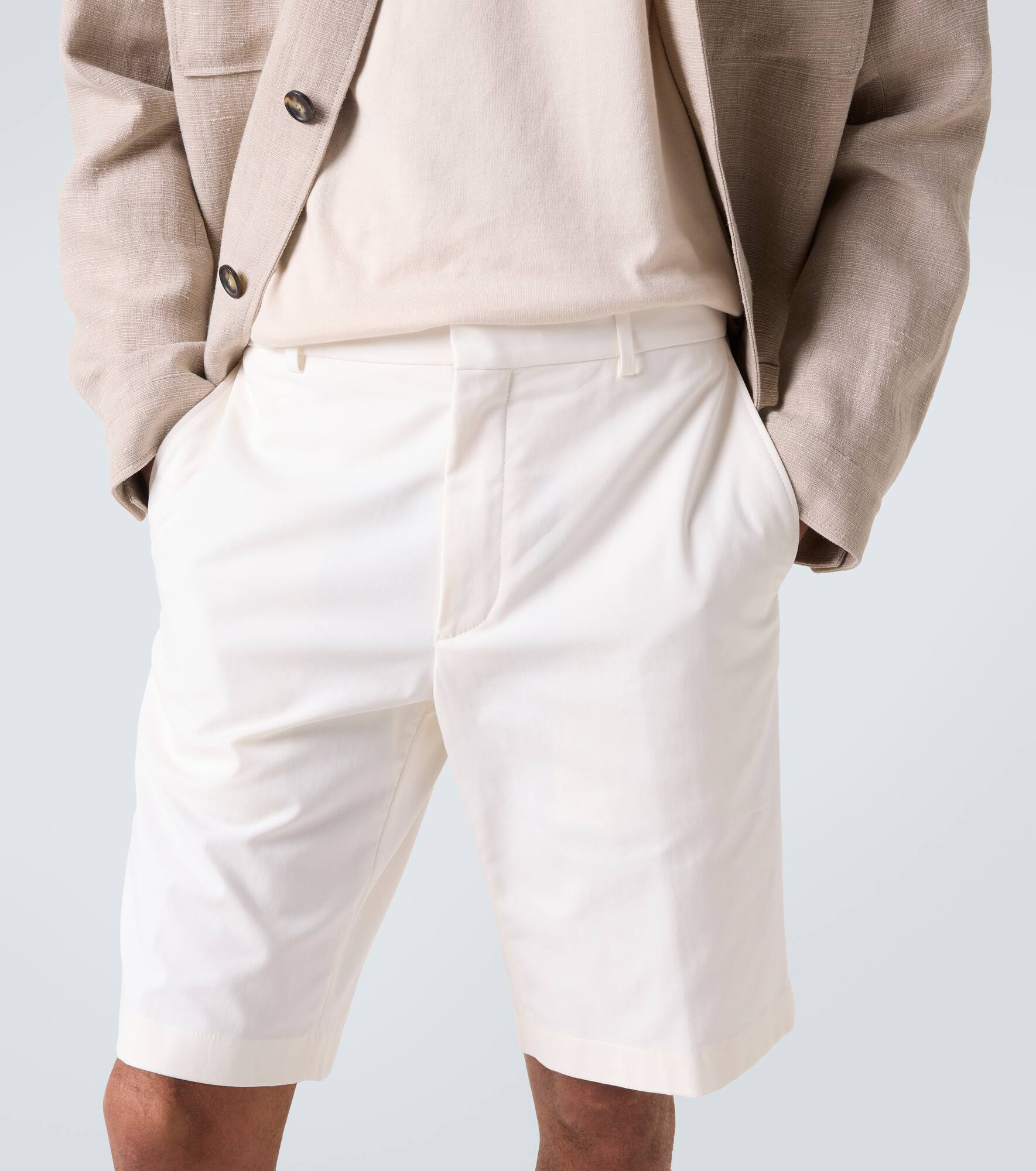 Jarno cotton-blend Bermuda shorts - 5