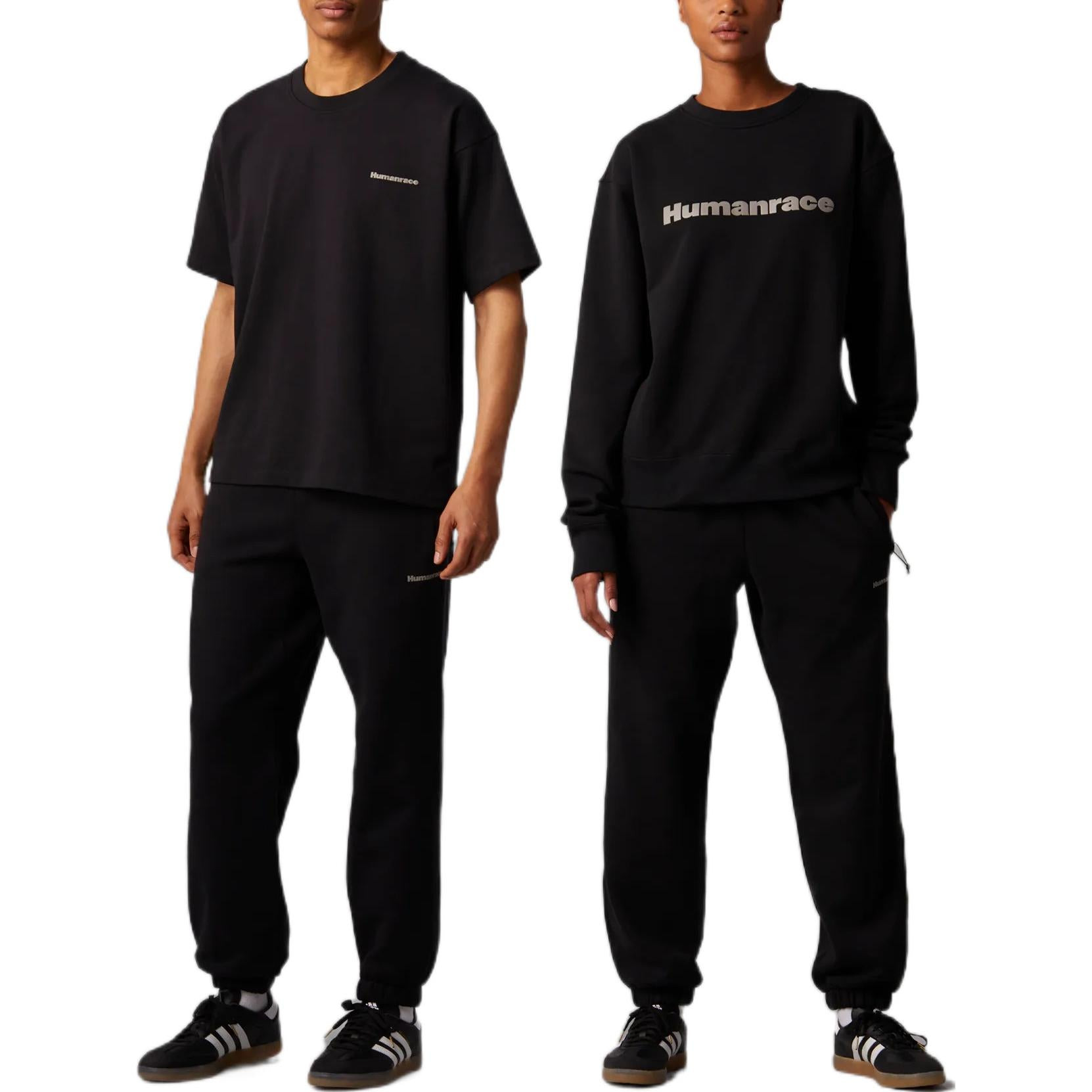 adidas originals x Pharrell Williams Crossover Solid Color Lacing Bundle Feet Sports Pants/Trousers/ - 7