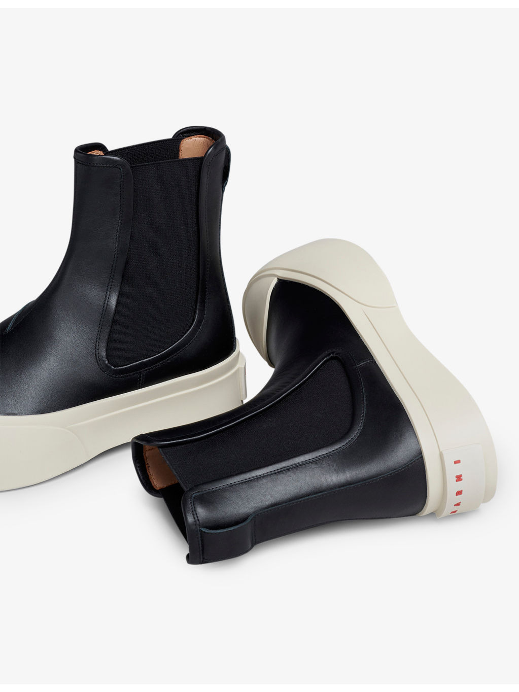Pablo chunky-sole leather ankle boots - 4