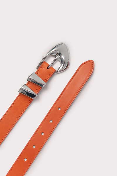 BY FAR MOORE BURNT ORANGE LEATHER outlook