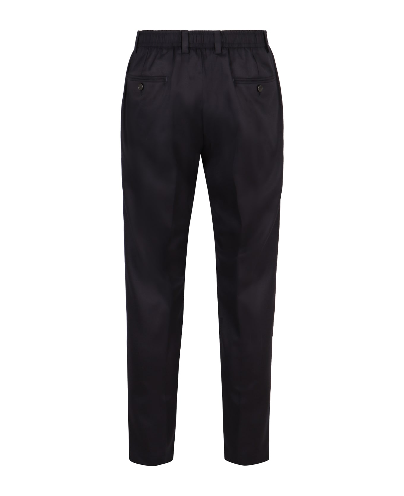 Virgin Wool Tailored Trousers - 2