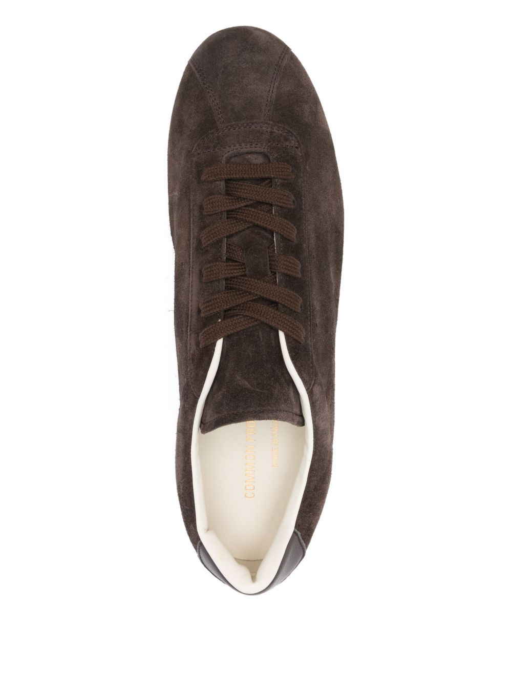 suede leather sneakers - 4
