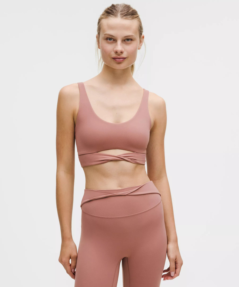 Nulu Twist-Front Scoop-Neck Bra *Light Support, B/C Cup 1