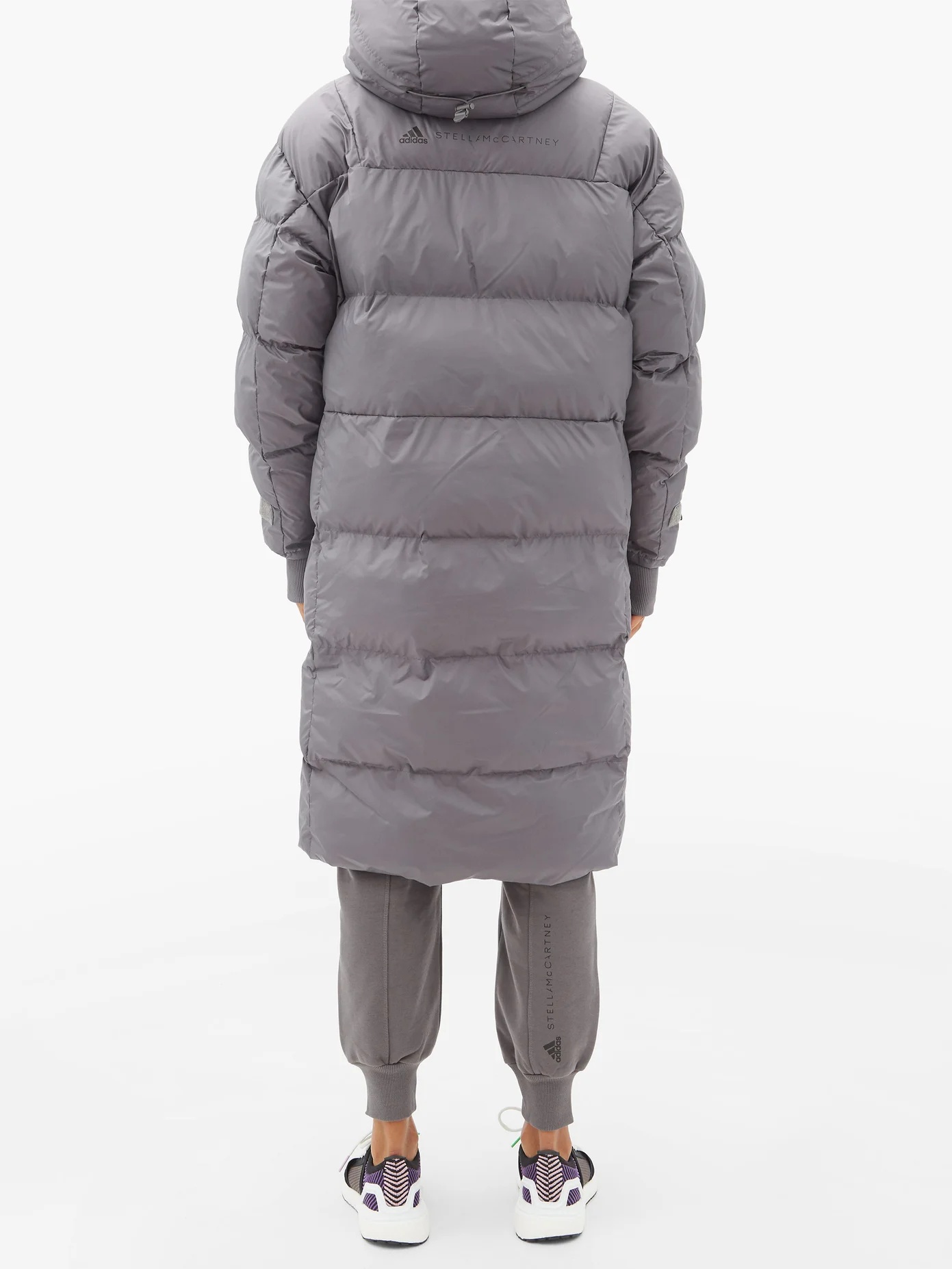 Technical padded hooded coat - 5