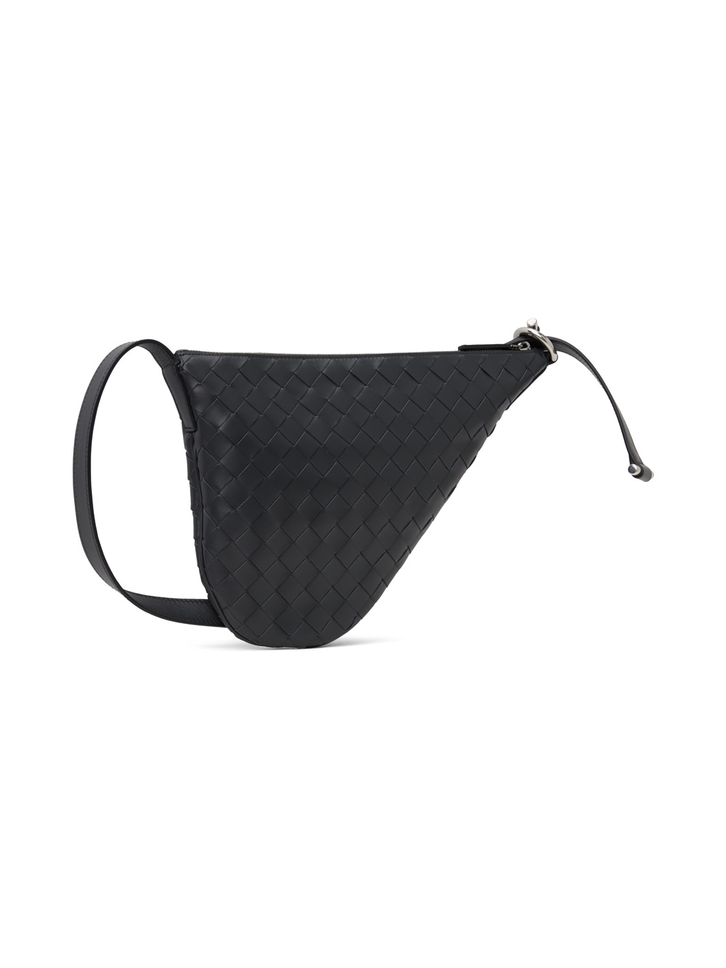 Black Small Virgule Messenger Bag - 2