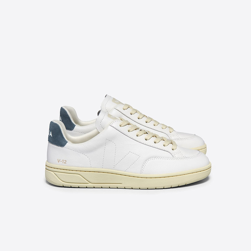 V-12 STITCH LEATHER WHITE CALIFORNIA 1