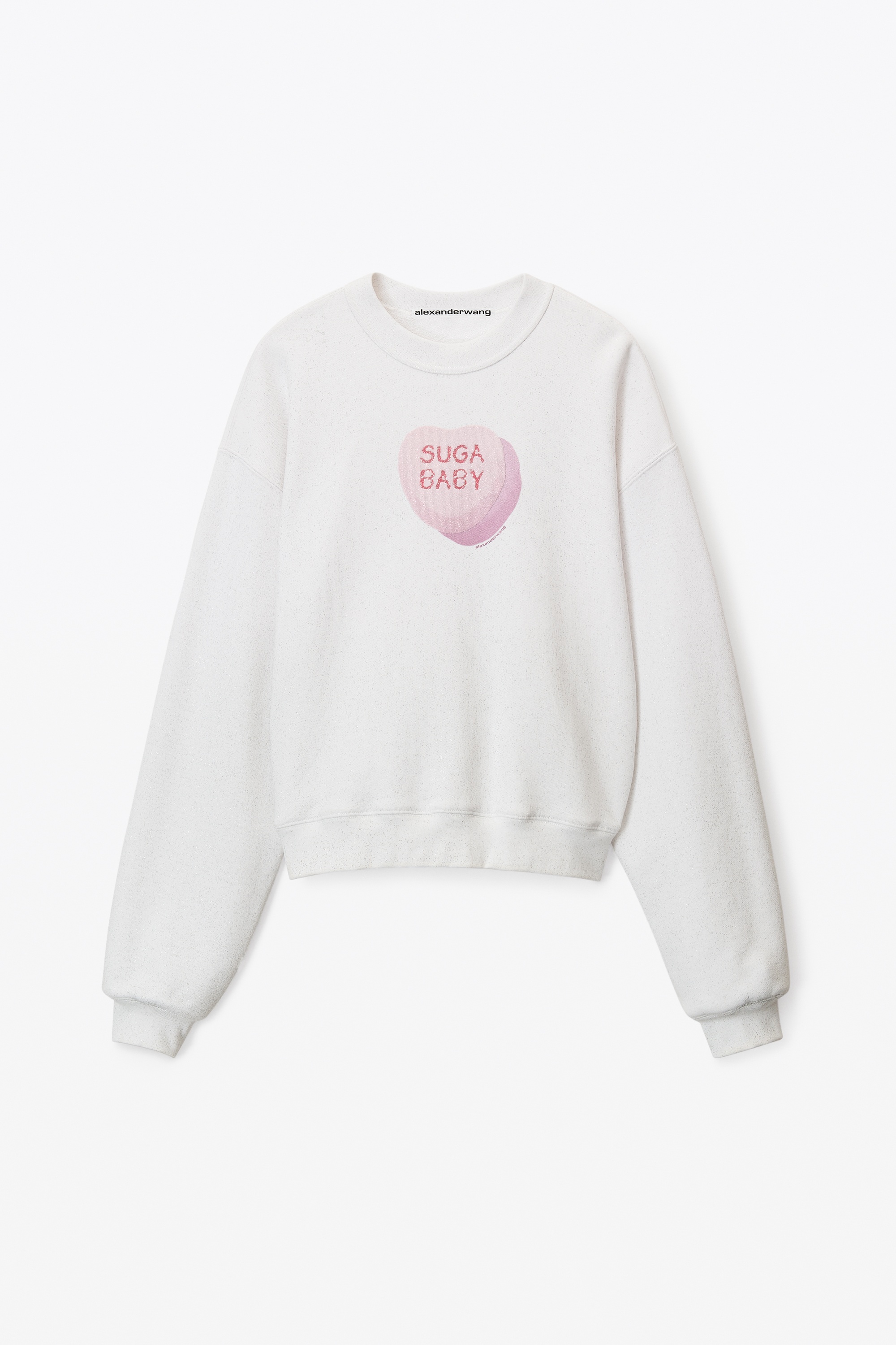 SUGA BABY CREWNECK SWEATSHIRT IN TERRY - 1