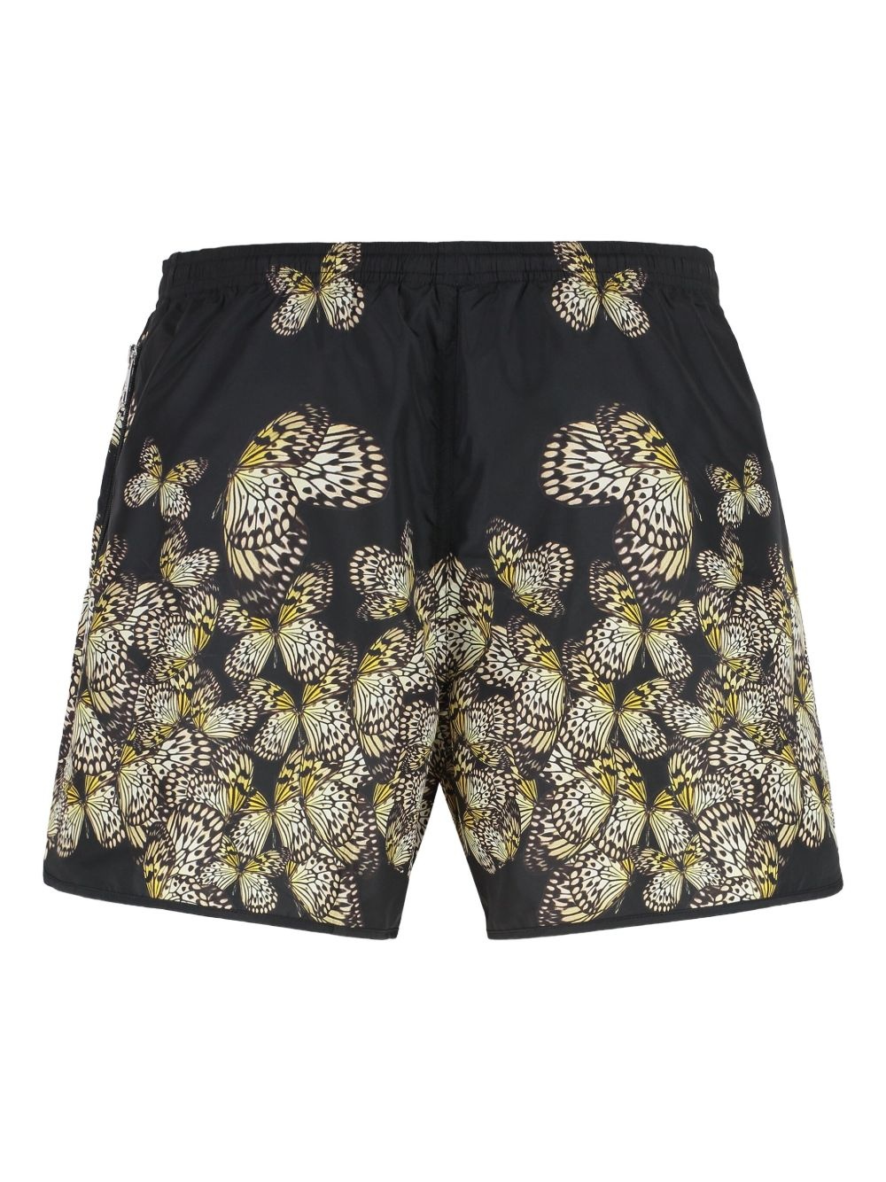 butterfly-print drawstring swim shorts - 2