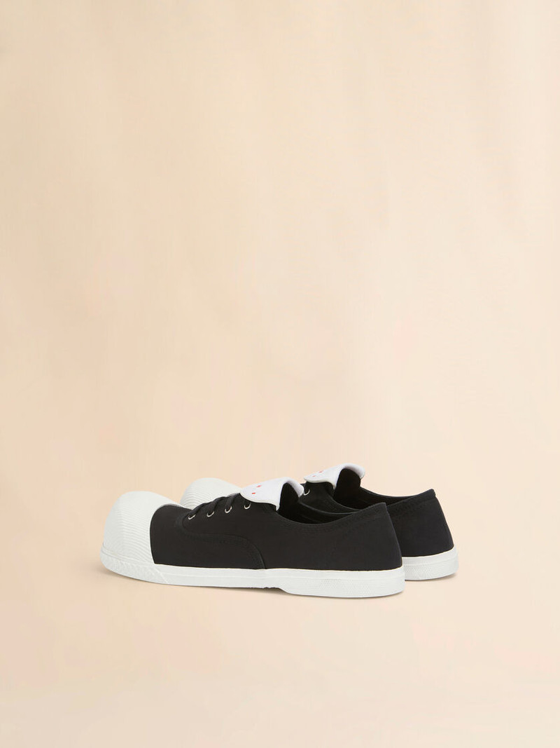 Marni BLACK CANVAS NEW WAVE SNEAKER outlook
