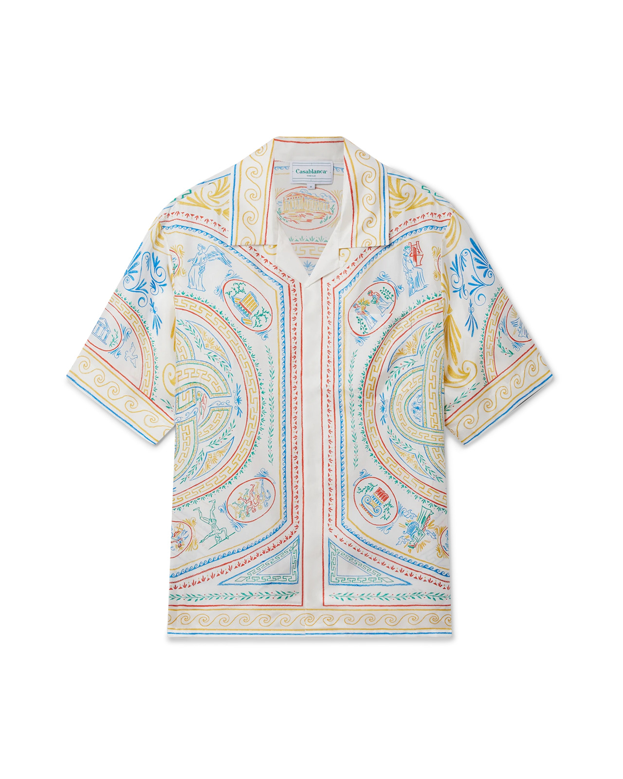Crayon Vase Silk Shirt | Casablanca Paris - 1