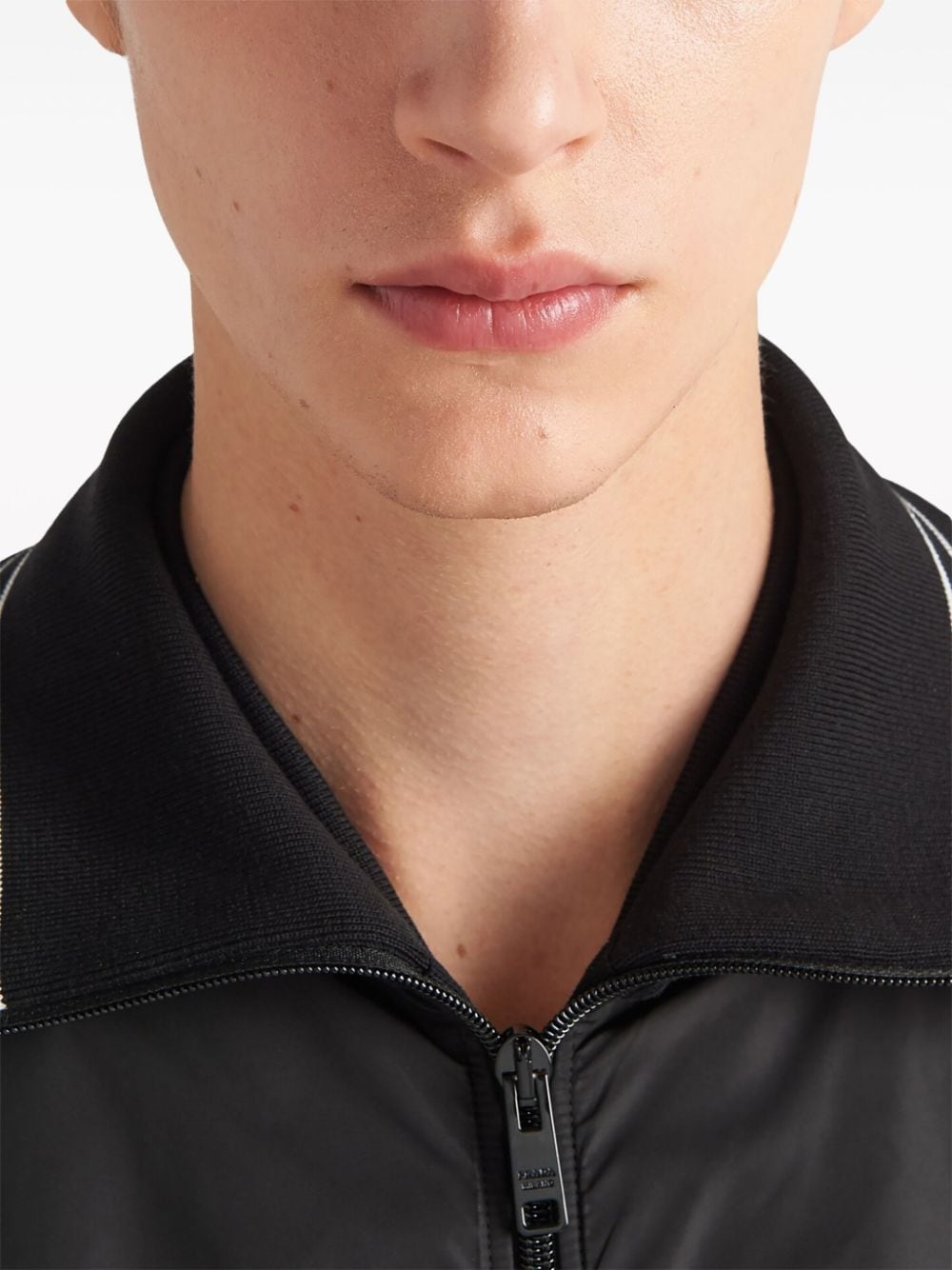 Re-Nylon panelled bomber jacket - 5