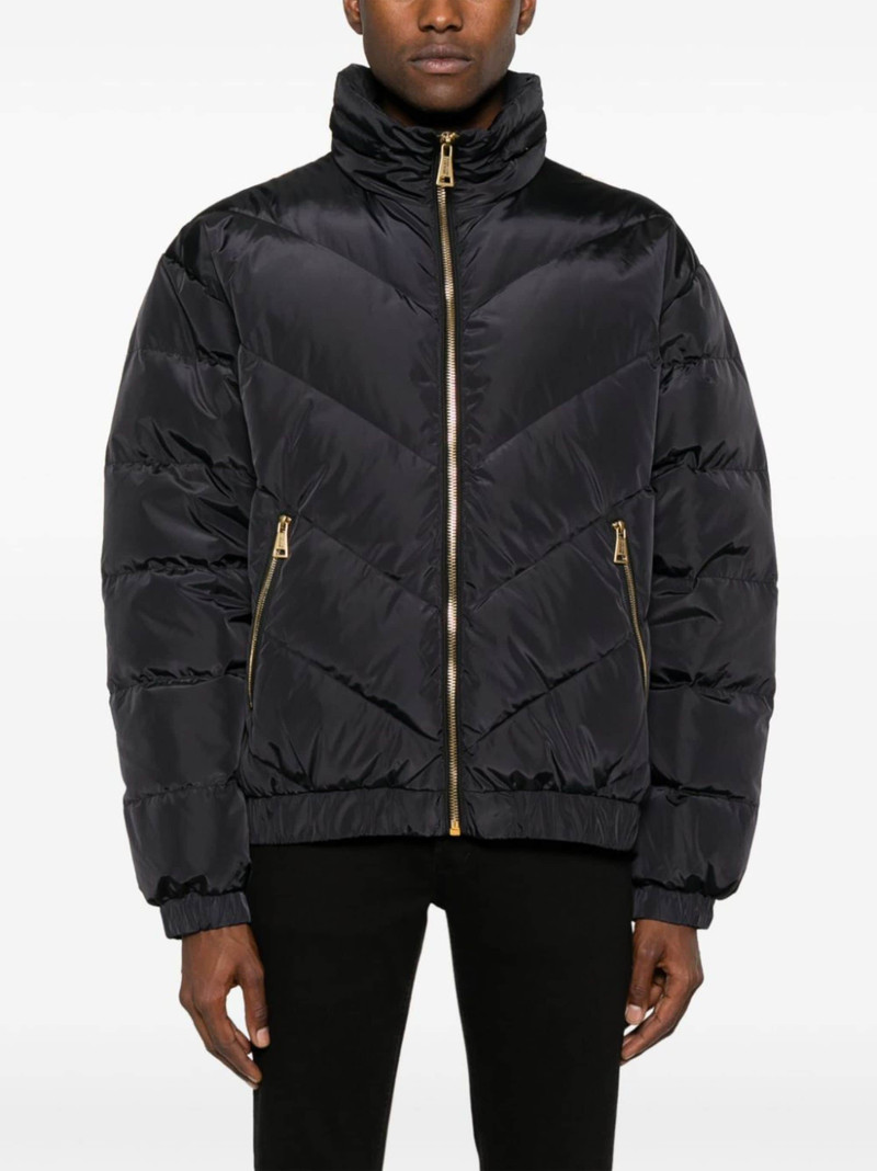 logo-print jacket 3