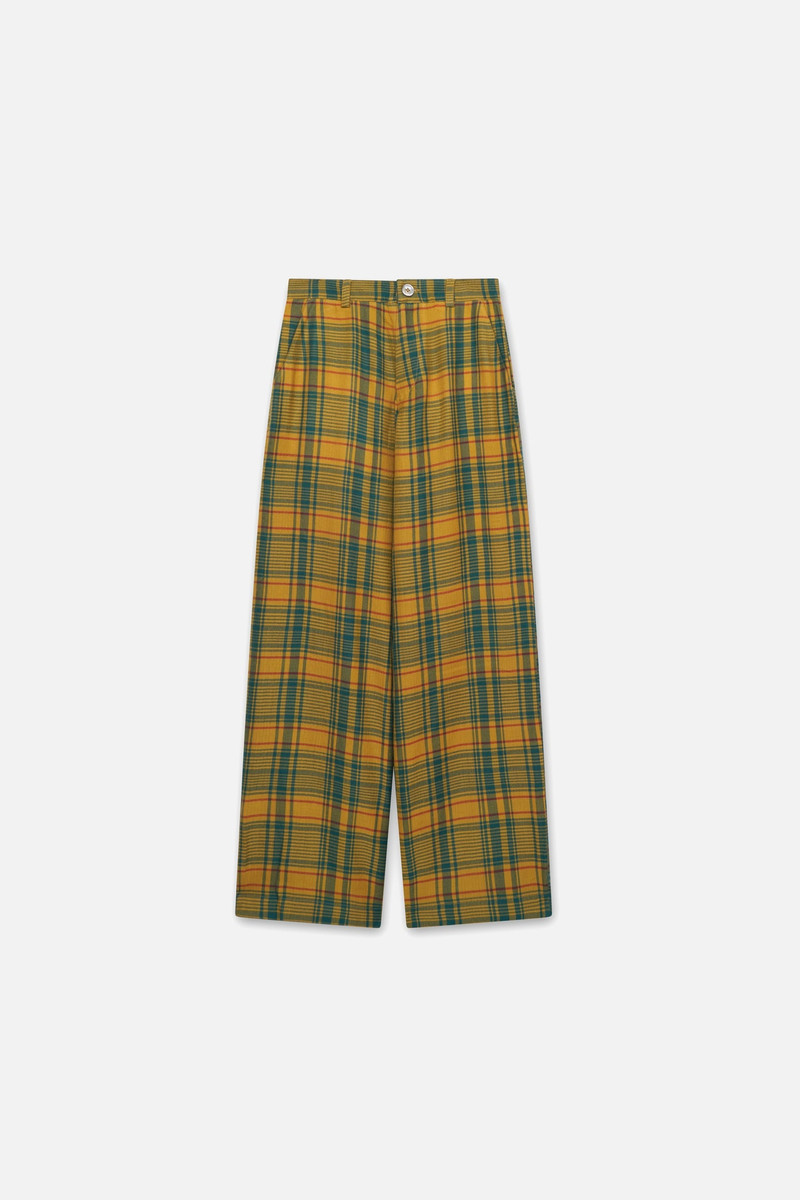 WOMEN'S PLAID OLLIE PANT 1