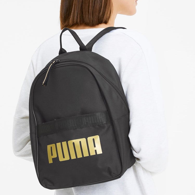 (WMNS) PUMA Core Base Backpack 'Black Gold' 076944-01 - 5